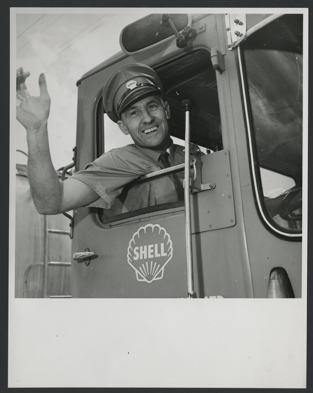 Photographs of men at work at Newport Terminal [1 of many]