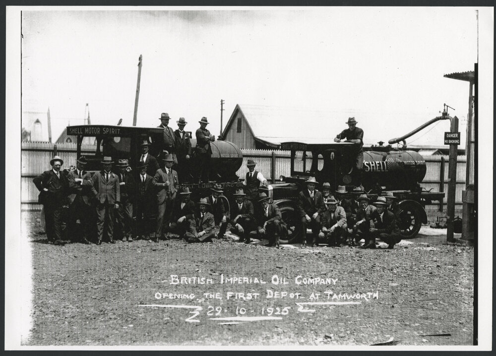 Opening of the first depot at Tamworth, 2 Oct. 1925