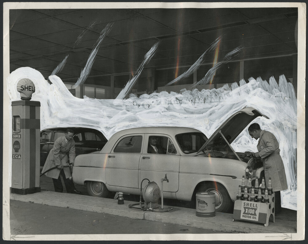 Shell service stations, 1927-1965 [14 of many]