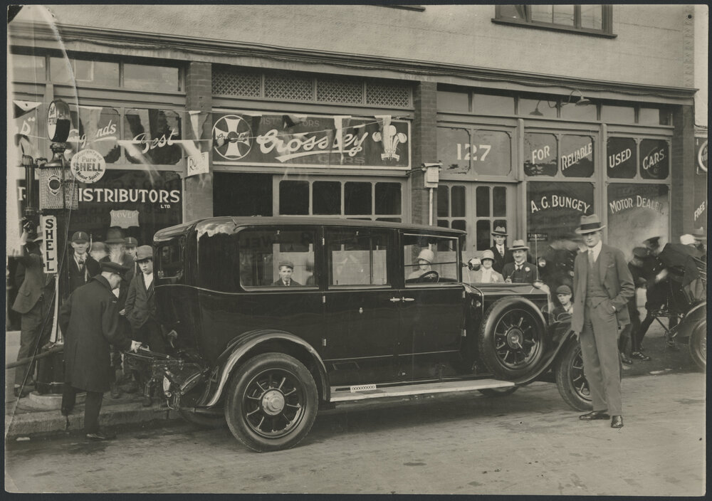 Shell service stations, 1927-1965 [17 of many]