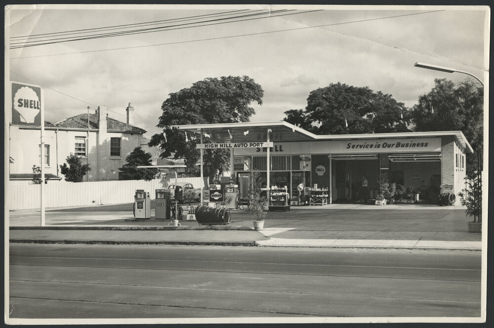 Shell service stations, 1927-1965 [19 of many]