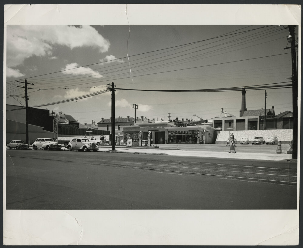 Shell service stations, 1927-1965 [22 of many]