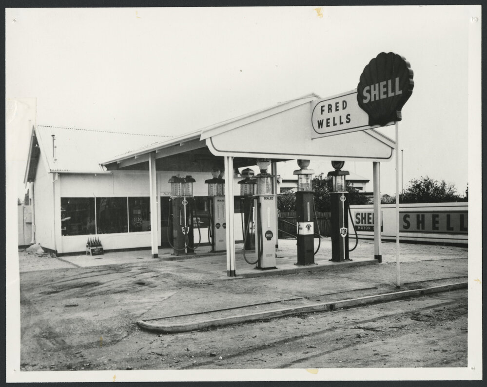 Shell service stations, 1927-1965 [31 of many]