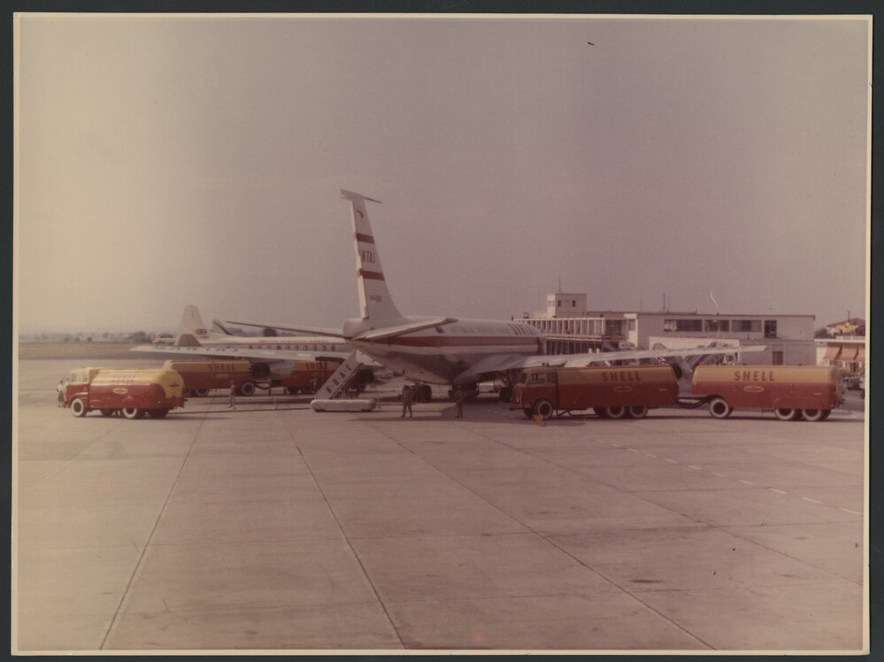 Photographs of aviation refuelling and associated vehicles and equipment [15 of many]
