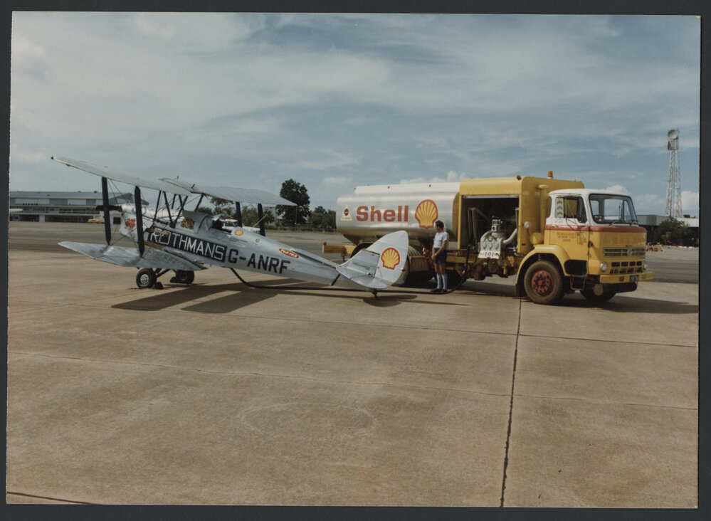 Photographs of aviation refuelling and associated vehicles and equipment [17 of many]