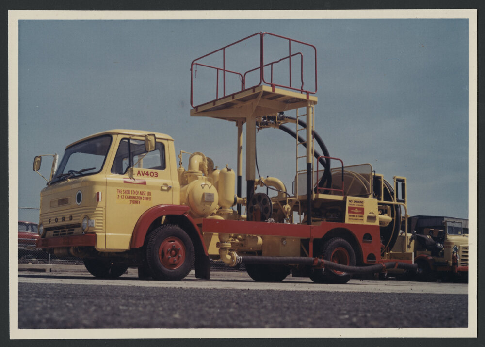 Photographs of aviation refuelling and associated vehicles and equipment [19 of many]