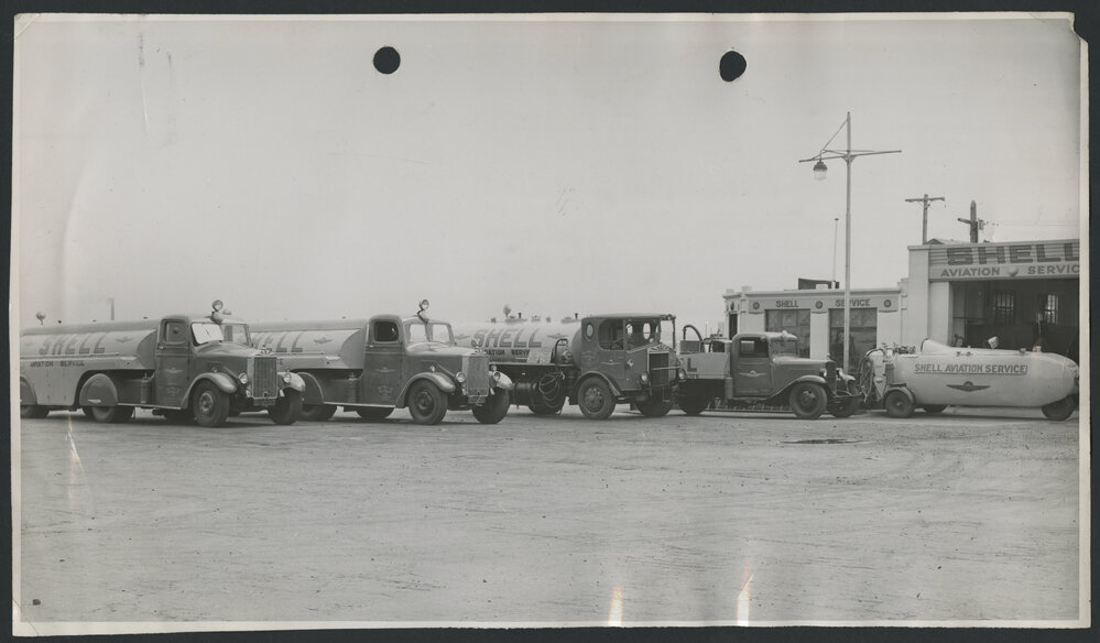 Photographs of aviation refuelling and associated vehicles and equipment [25 of many]