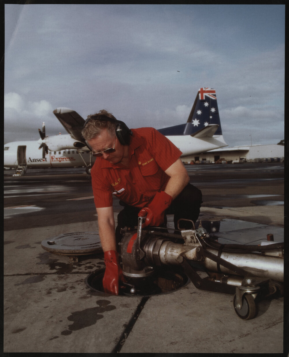 Photographs of aviation refuelling and associated vehicles and equipment [24 of many]