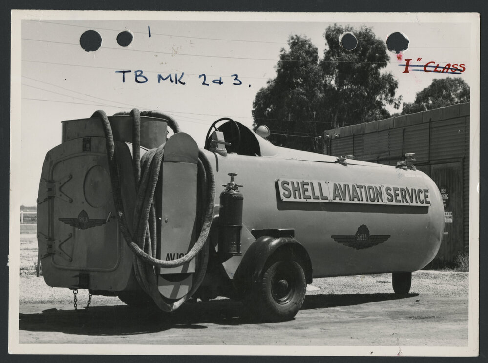 Photographs of aviation refuelling and associated vehicles and equipment [27 of many]