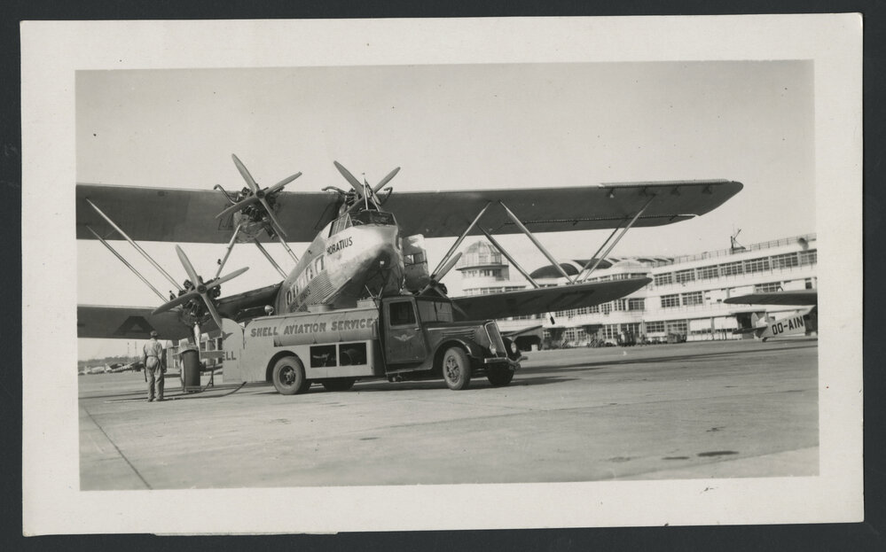 Photographs of aviation refuelling and associated vehicles and equipment [28 of many]