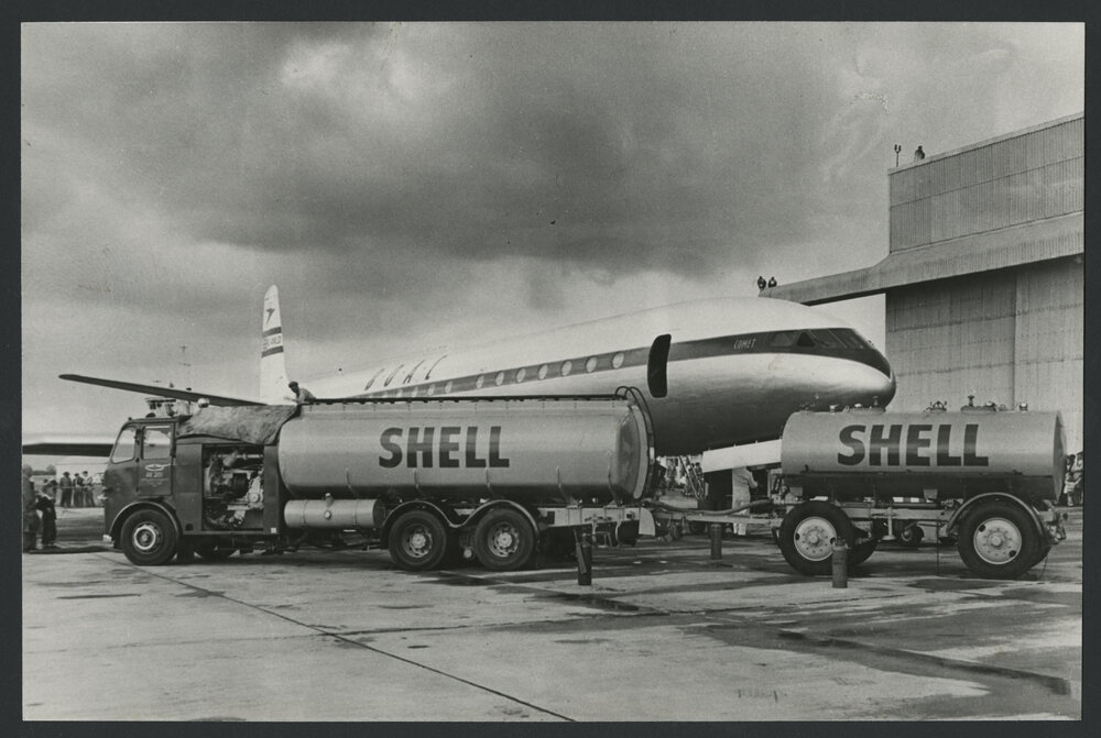 Photographs of aviation refuelling and associated vehicles and equipment [29 of many]