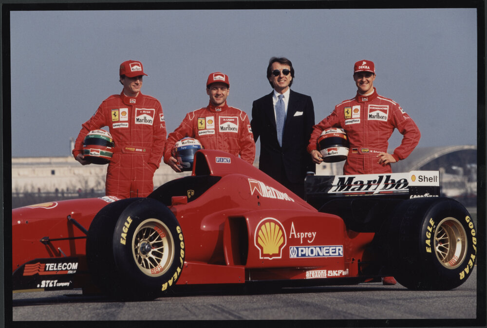 Photographs of motor sports events, vehicles and drivers [5 of many]