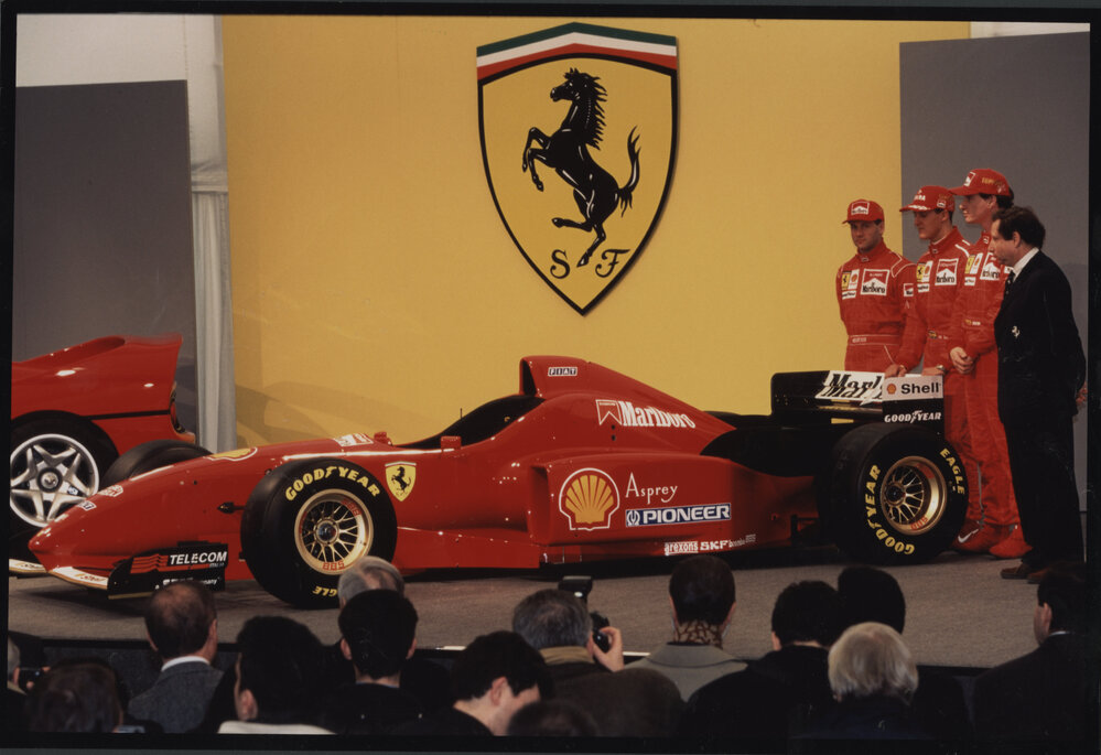 Photographs of motor sports events, vehicles and drivers [8 of many]