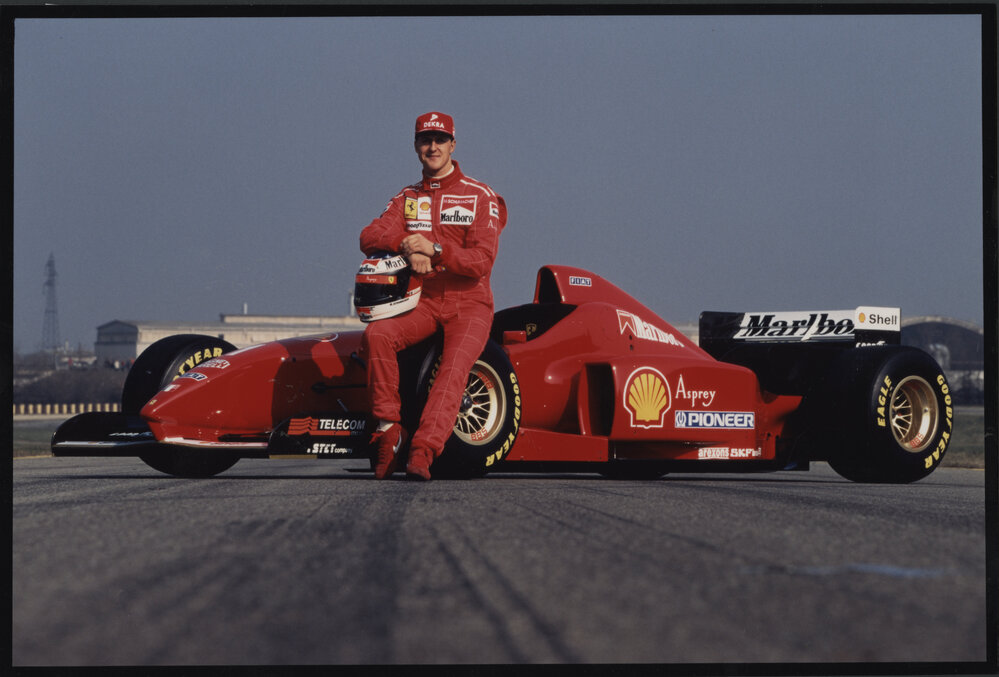 Photographs of motor sports events, vehicles and drivers [11 of many]