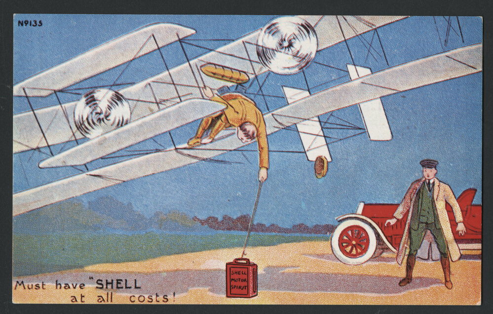 Aviation memorabilia, maps, etc. [2 of many]