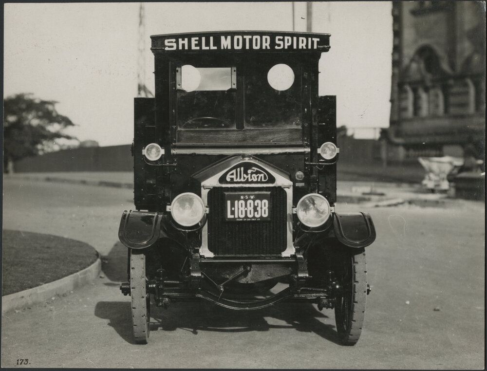 Photographs of Shell tank trucks and other vehicles servicing New South Wales [49 of many]