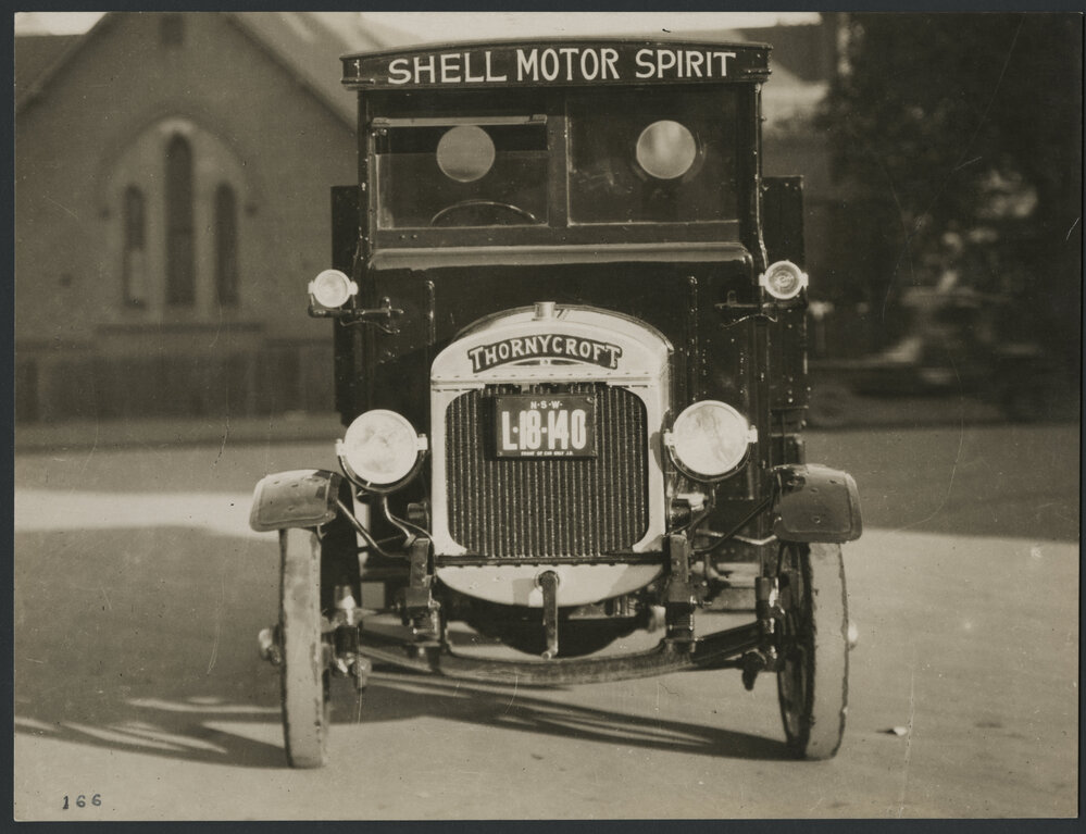 Photographs of Shell tank trucks and other vehicles servicing New South Wales [57 of many]