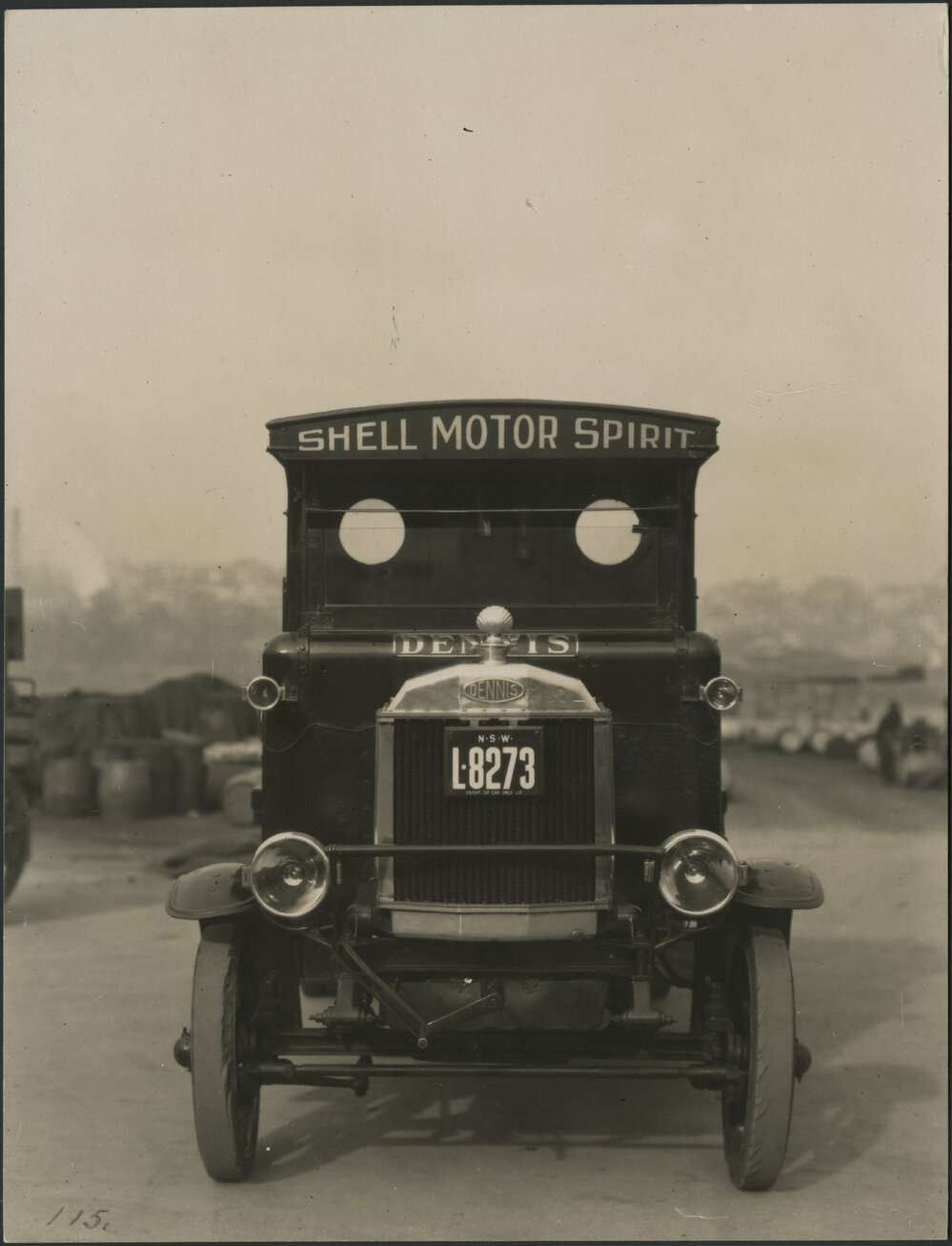 Photographs of Shell tank trucks and other vehicles servicing New South Wales [62 of many]