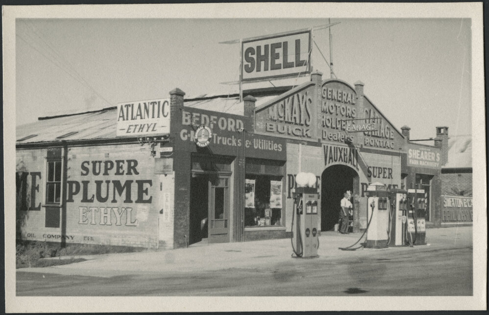 Photographs of New South Wales rural service stations [25 of many]