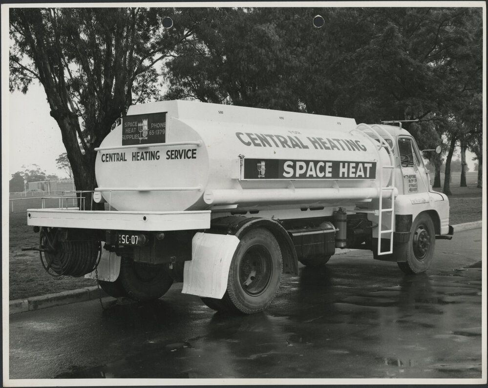 Photographs of heating oil delivery vehicles [3 of many]