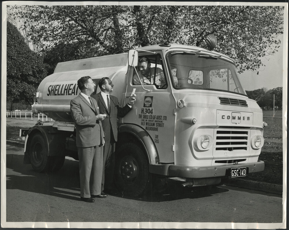 Photographs of heating oil delivery vehicles [11 of many]