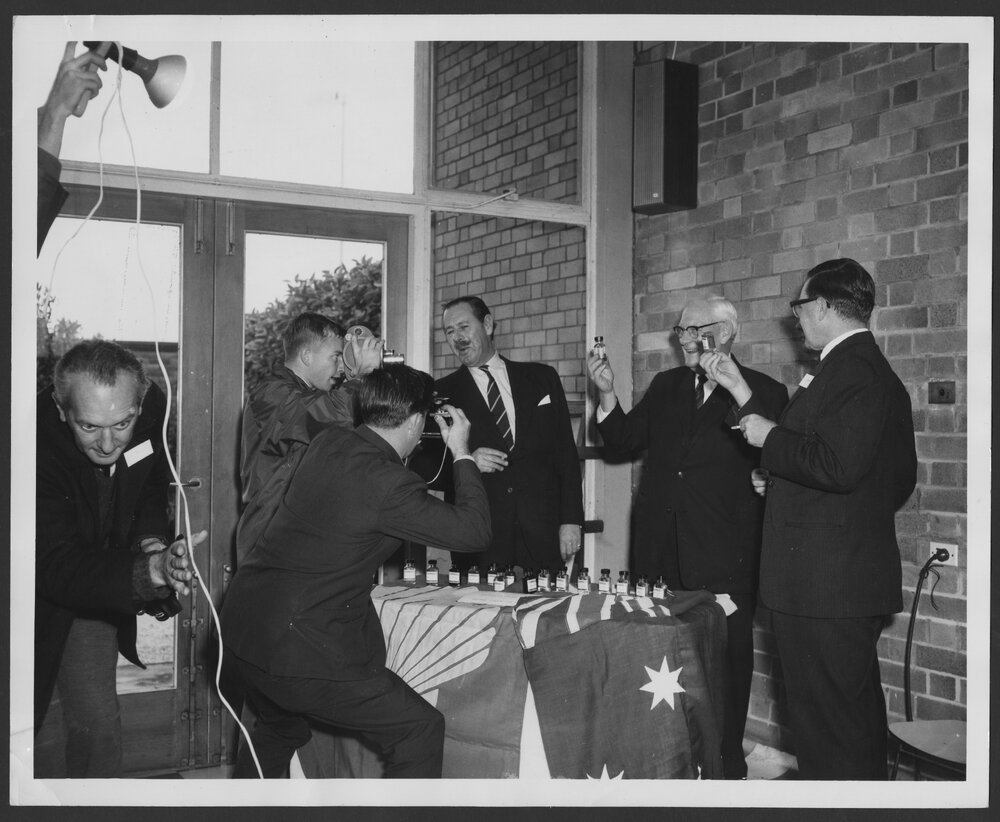 Photographs of workers at their jobs, special events, and training courses [1 of many]