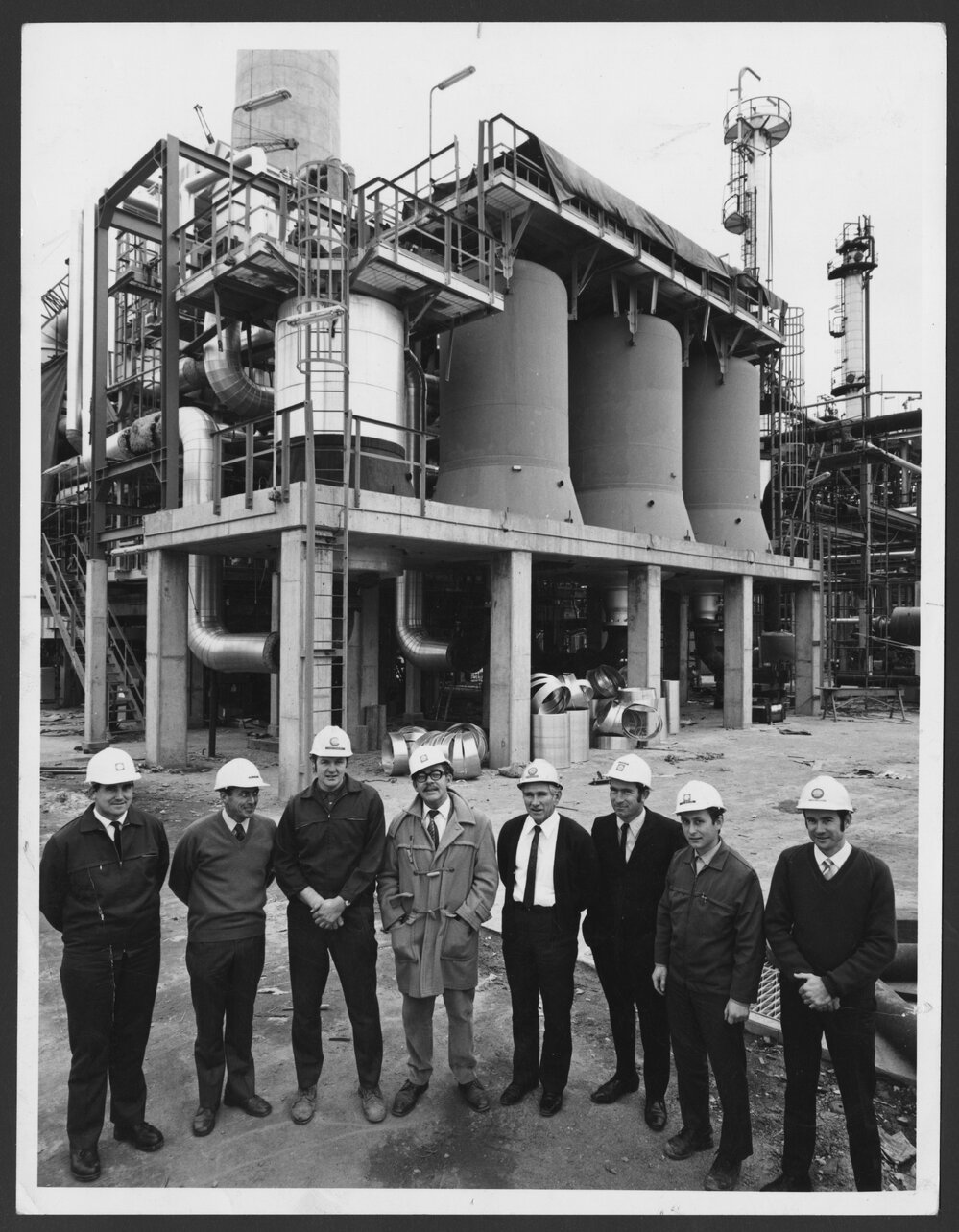 Photographs of workers at their jobs, special events, and training courses [6 of many]