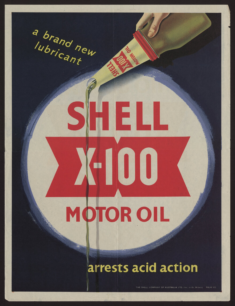 Collection of materials relating to launch of Shell X-100 motor oil [2 of many]