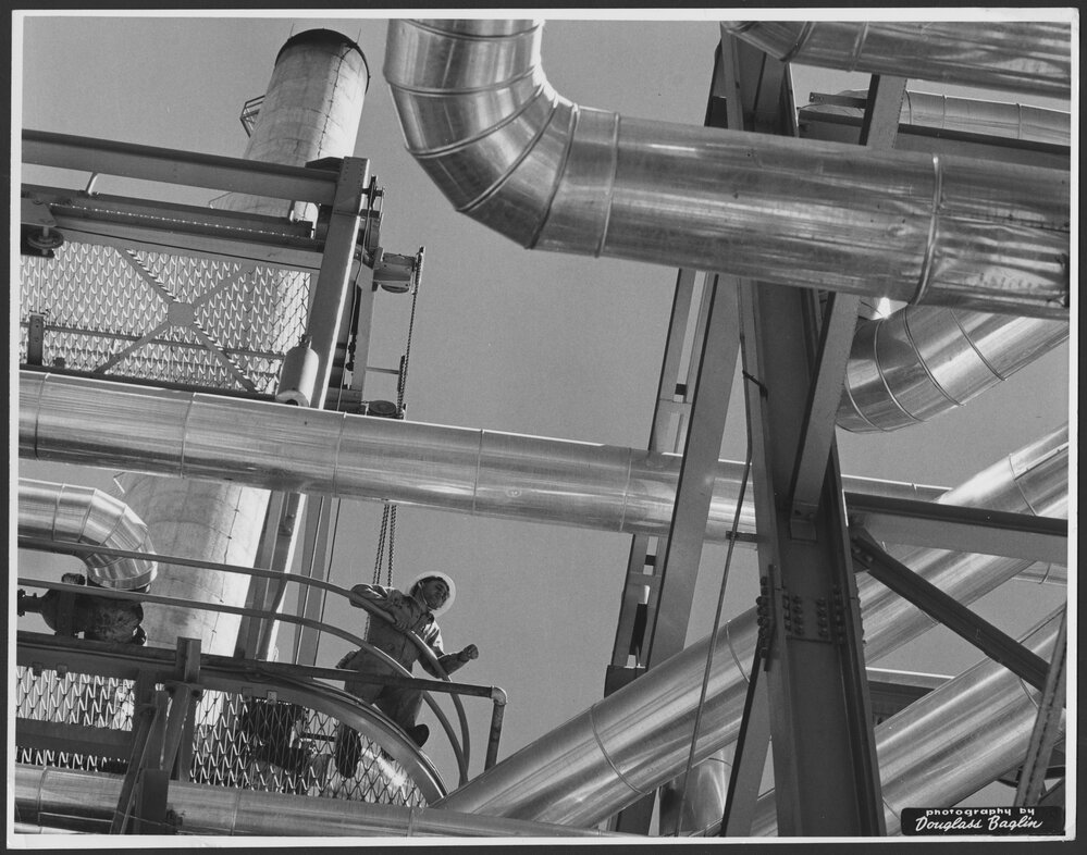 Photographs of Clyde Refinery by Douglas Baglin [2 of many]