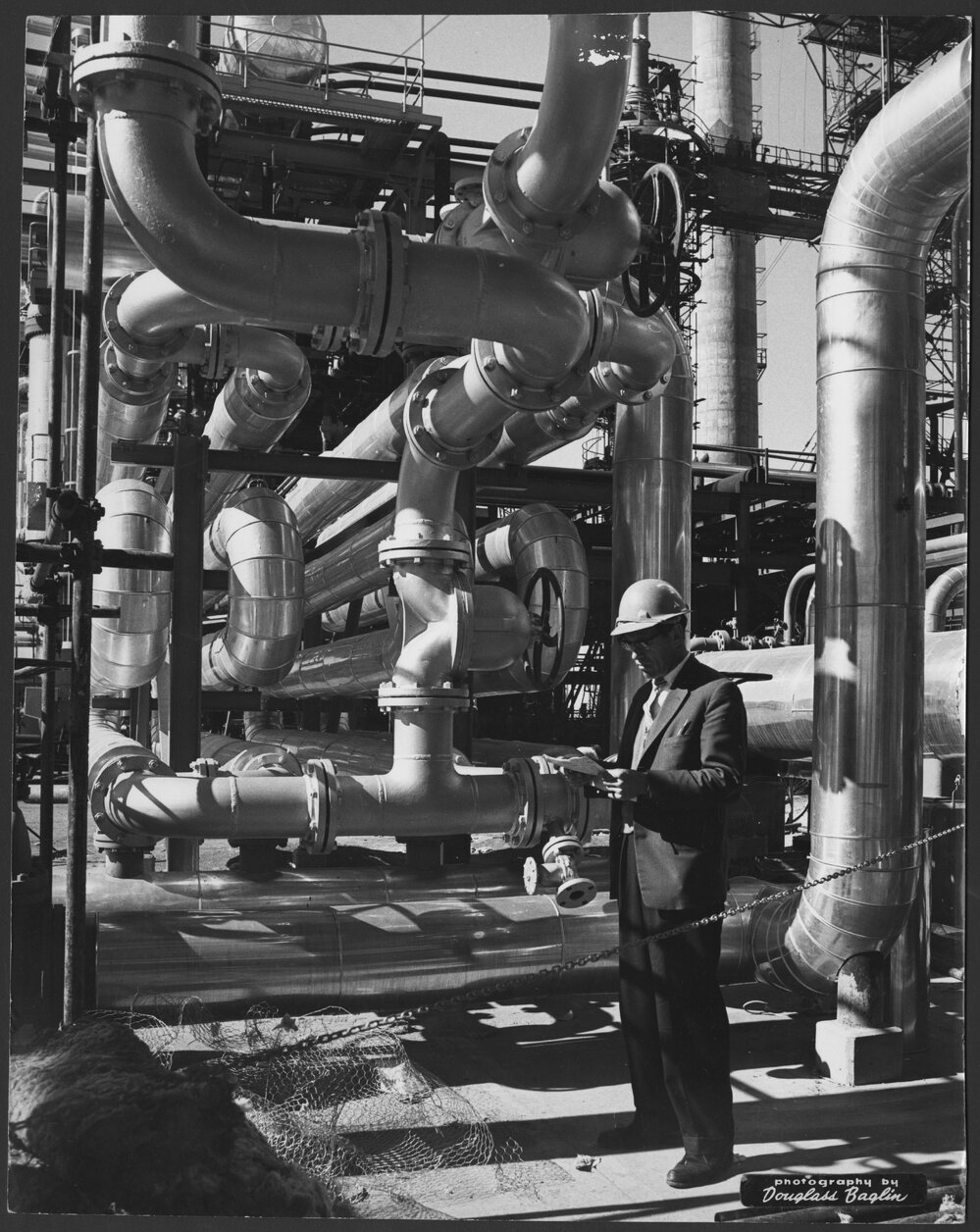 Photographs of Clyde Refinery by Douglas Baglin [3 of many]