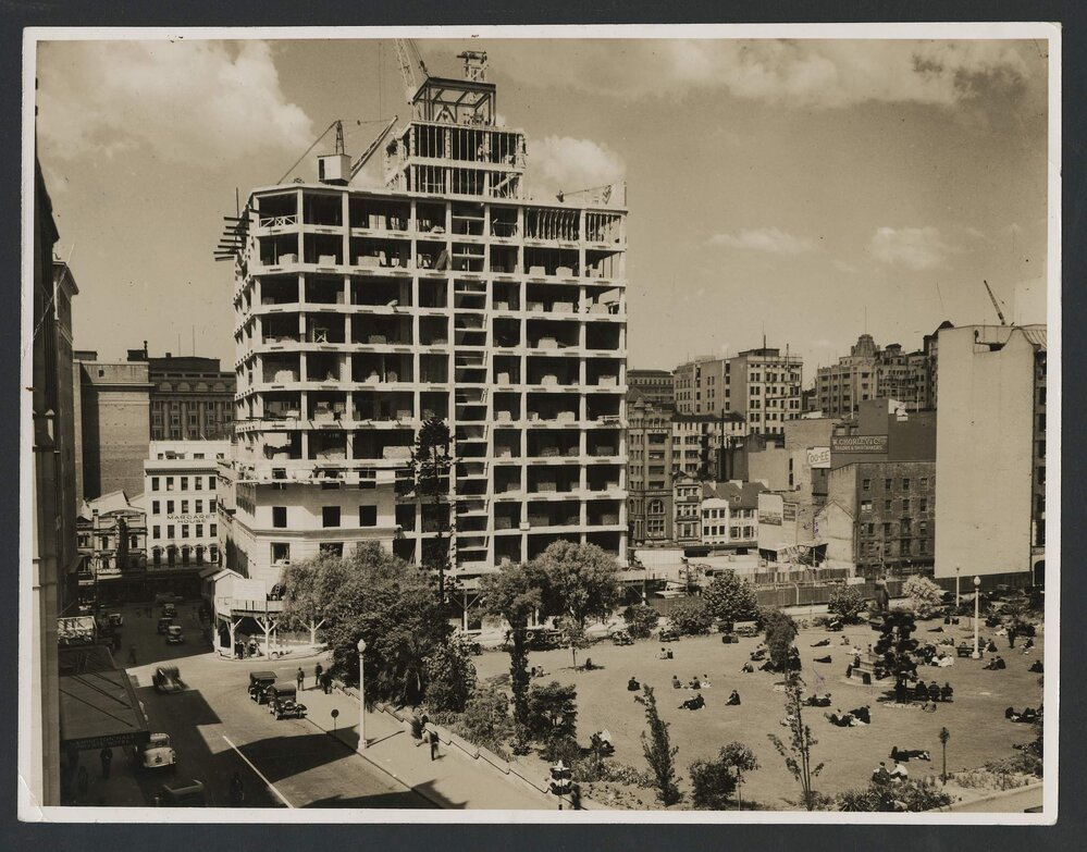 North West Corner of Wynyard Park