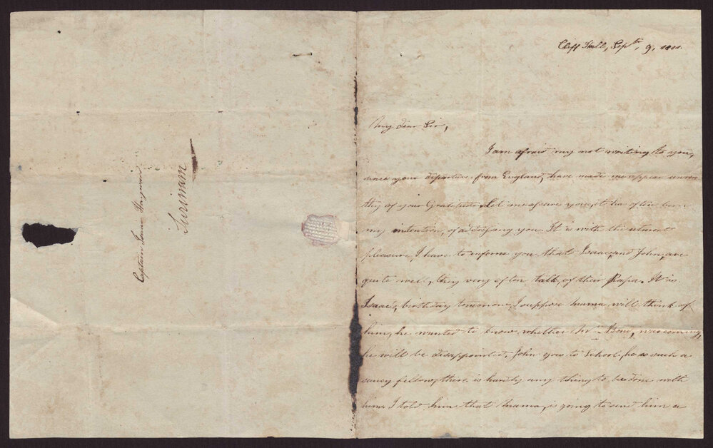 Magdalena W Andree, England to Isaac Hayward, Surinam