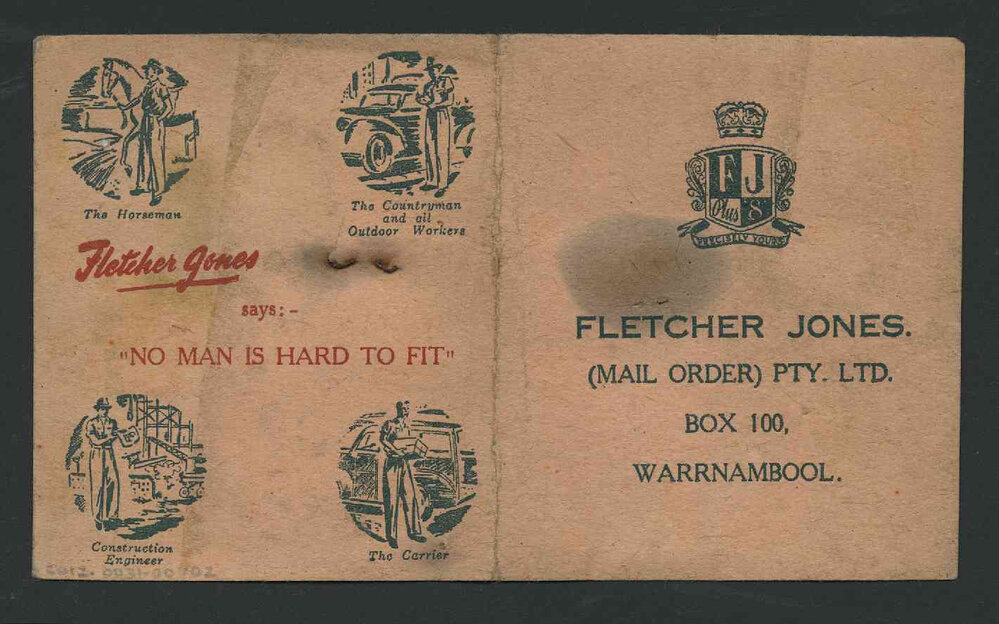 Fletcher Jones Pastoralist Coverdines