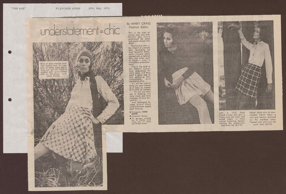 Advertising cuttings