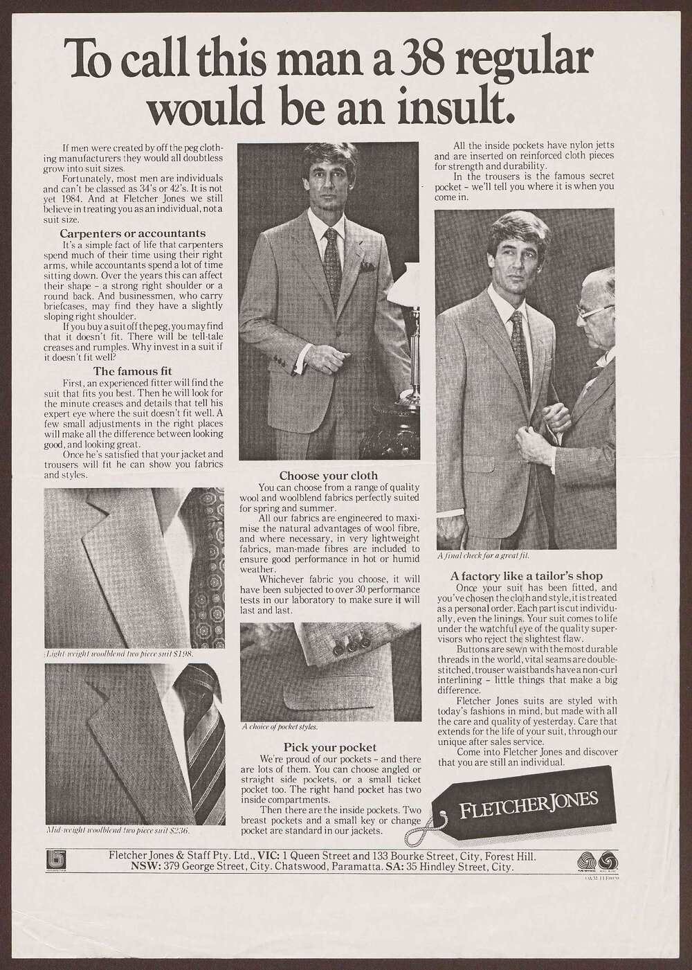 Advertising templates and examples