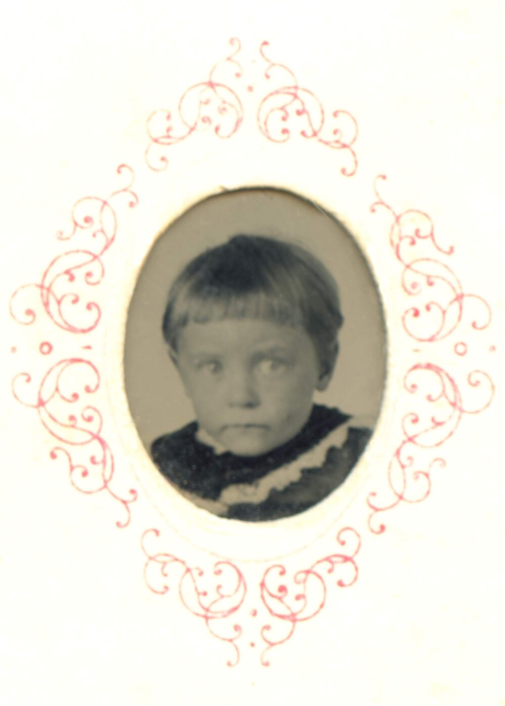 Portrait of an unidentified young boy.