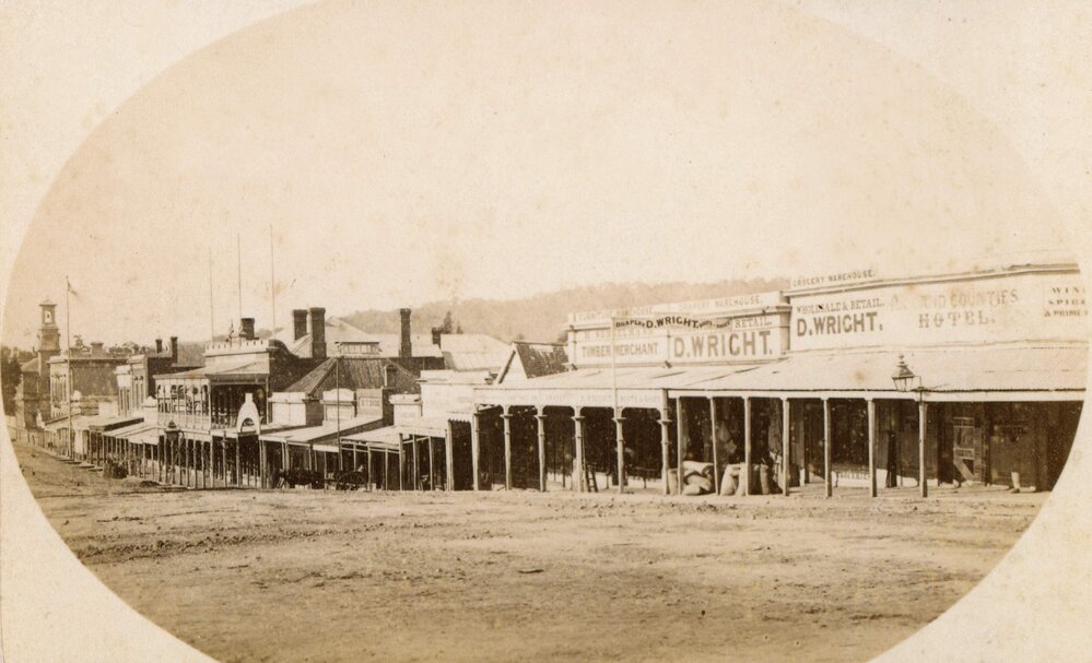 Ford Street, Beechworth, Victoria.