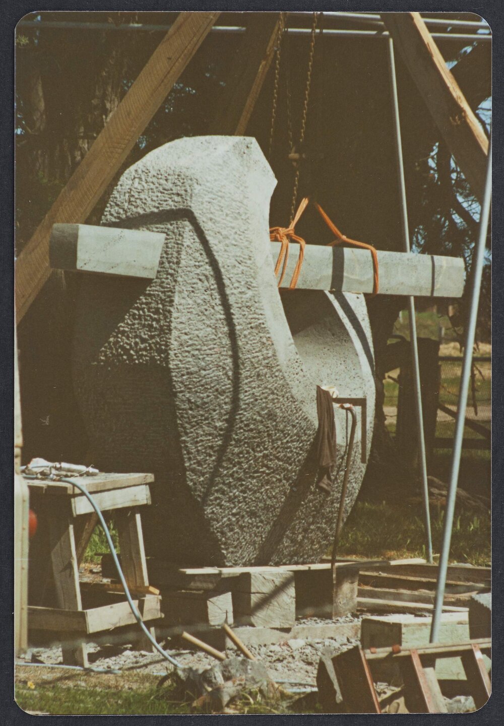 Creation of F.J. Memorial Sculpture [41 of 44]