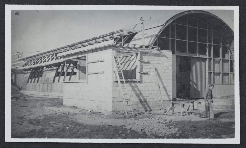 Construction of Fletcher Jones Factory block [11 of 11]