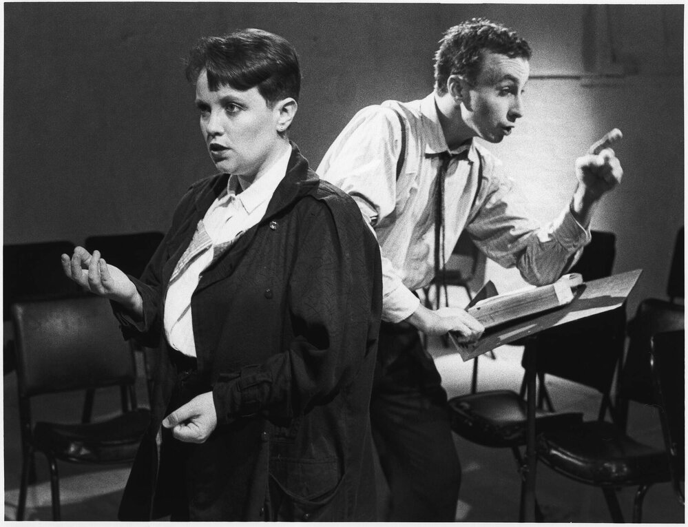 A Moment&rsquo;s Hesitation as She Changes the Expression of Her Face...