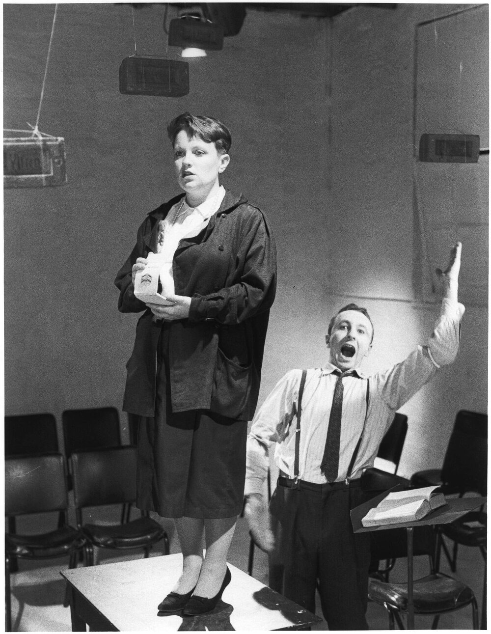 A Moment&rsquo;s Hesitation as She Changes the Expression of Her Face...