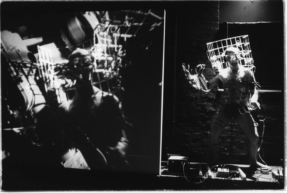 INTERFACE/INTERPLAY: Event for Scanning Robot, Involuntary Arm and Third Hand