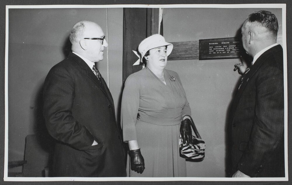 [Winbirra Remand Centre commemorative plaque] 