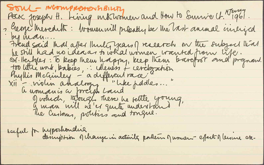 Soul - Incomprehensibility