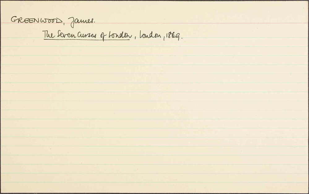 Greenwood, James