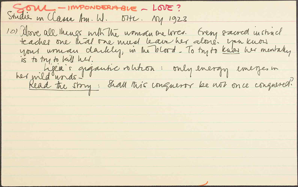 Soul - Imponderable - Love?