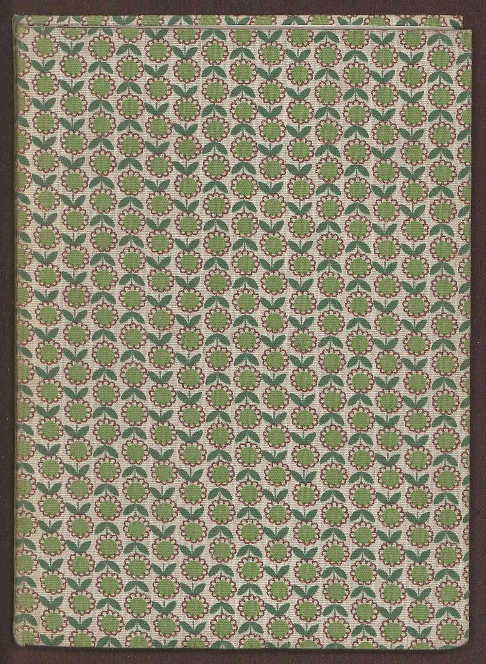 Shakespeare's Early Comedies [green floral notebook]