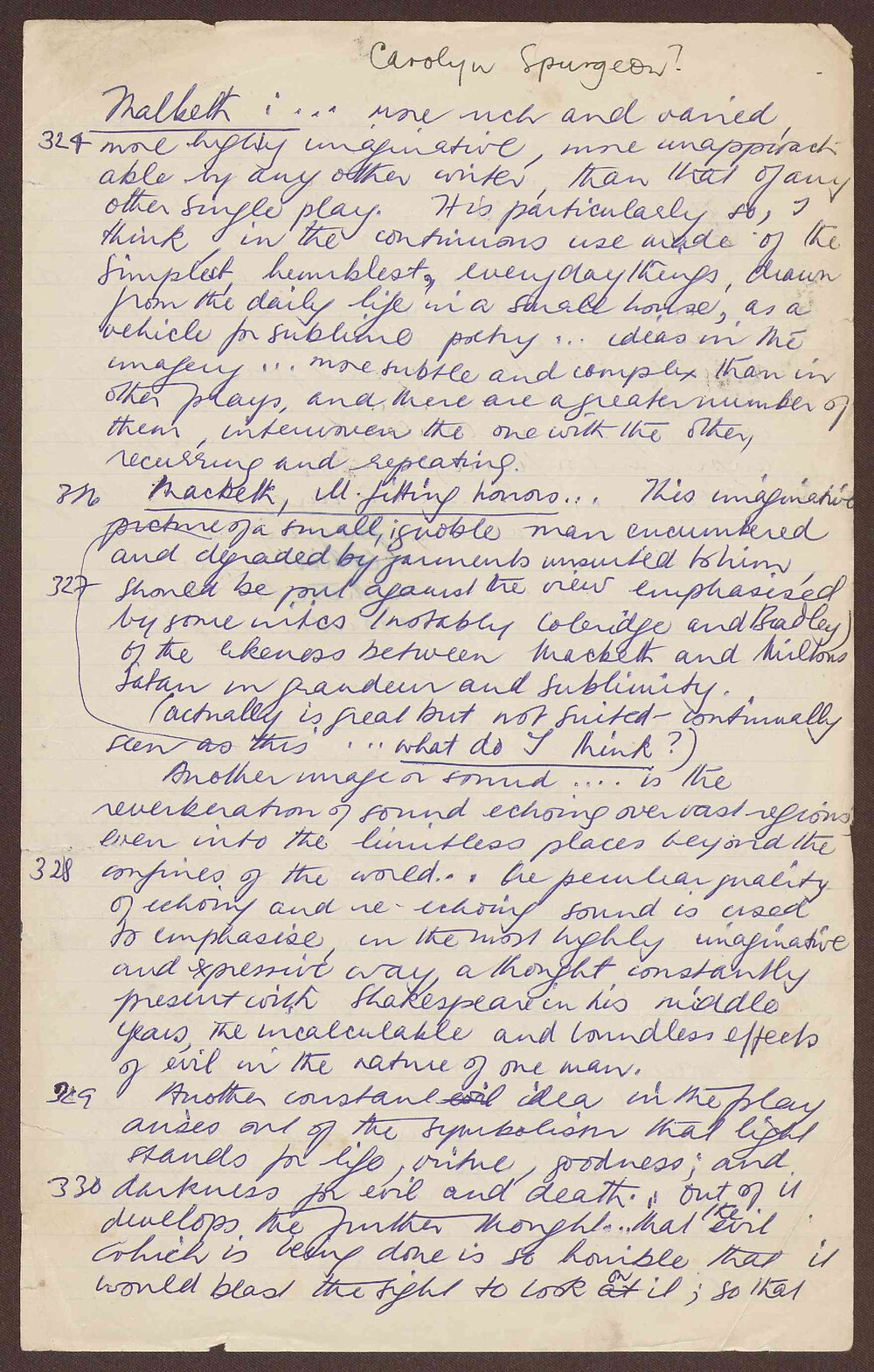 Warwick: Macbeth 1971?