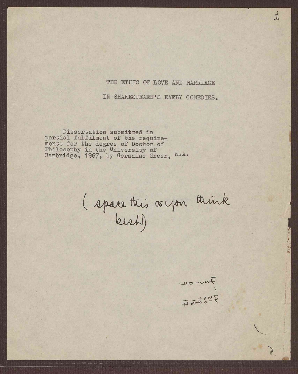 PhD Thesis - Typescript