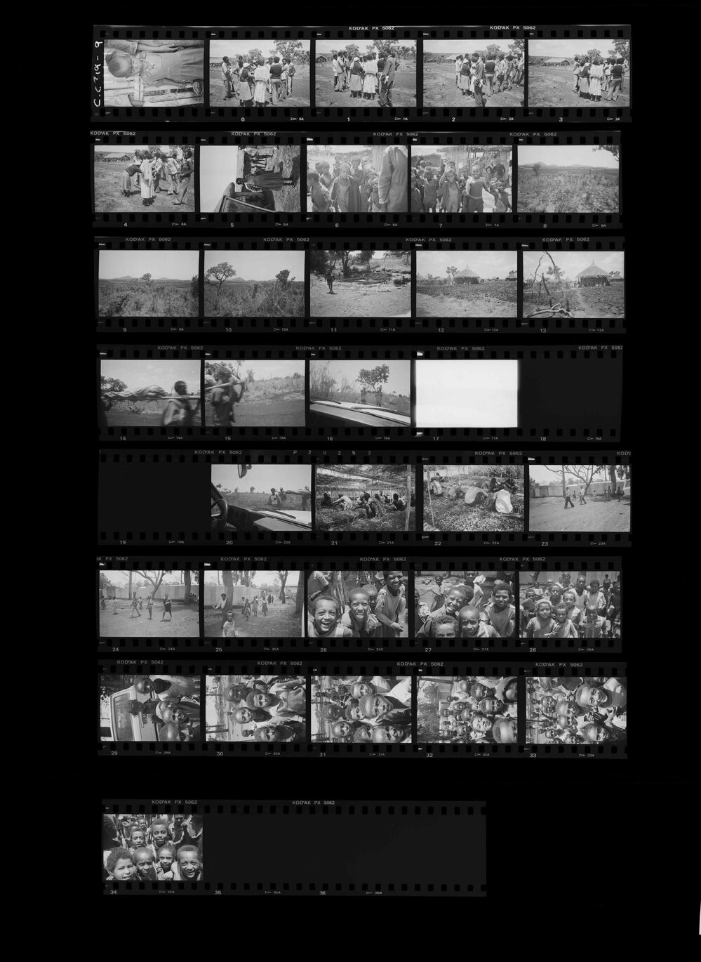 Ethiopia (b) proof sheets 9 of 15